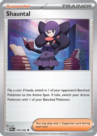 Shauntal — SV04: Paradox Rift Pokémon TCG card by yuu