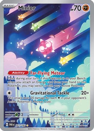 Minior - 201/182 — SV04: Paradox Rift Pokémon TCG card by 0313