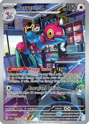 Porygon-Z - 214/182 — SV04: Paradox Rift Pokémon TCG card by GOSSAN