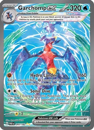 Garchomp ex - 245/182 — Pokémon TCG card