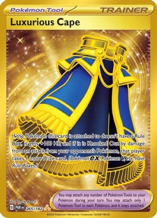 Luxurious Cape - 265/182 — SV04: Paradox Rift Pokémon TCG card by Toyste Beach