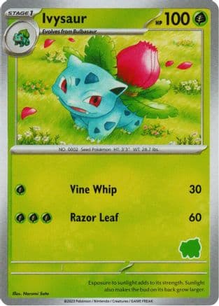 Ivysaur — My First Battle Pokémon TCG card by Narumi Sato