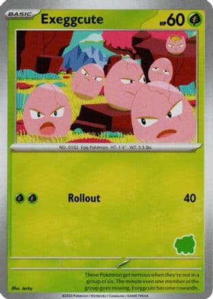 Exeggcute — My First Battle Pokémon TCG card by Jerky