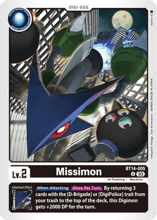 Missimon — Blast Ace Digimon Card Game card by Itohira