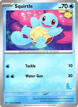Squirtle — My First Battle Pokémon TCG card by ryoma uratsuka
