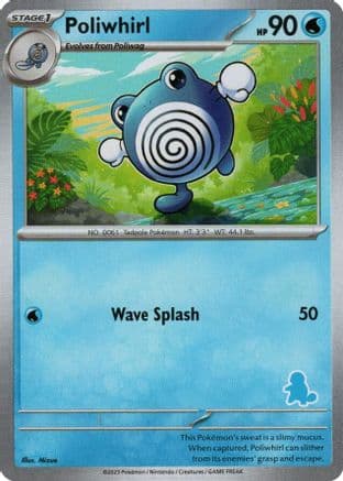 Poliwhirl — My First Battle Pokémon TCG card by Mizue