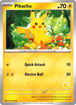 Pikachu — Pokémon TCG card