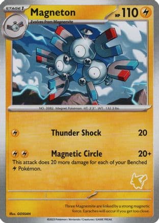 Magneton — My First Battle Pokémon TCG card by GOSSAN