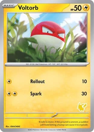 Voltorb — My First Battle Pokémon TCG card by OKACHEKE