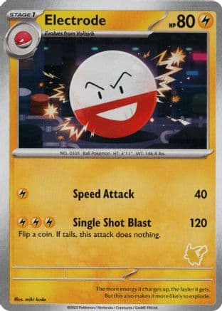 Electrode — My First Battle Pokémon TCG card by miki kudo