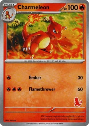 Charmeleon — My First Battle Pokémon TCG card by Atsuko Nishida