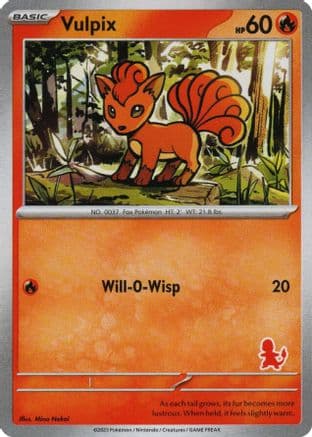 Vulpix — My First Battle Pokémon TCG card by Mina Nakai