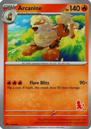 Arcanine — My First Battle Pokémon TCG card by nisimono