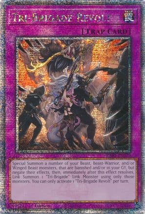 Tri-Brigade Revolt (Quarter Century Secret Rare) — 25th Anniversary Rarity Collection