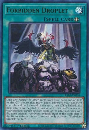 Forbidden Droplet (UR) — 25th Anniversary Rarity Collection