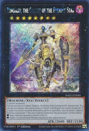 Dingirsu, the Orcust of the Evening Star (Platinum Secret Rare) — 25th Anniversary Rarity Collection
