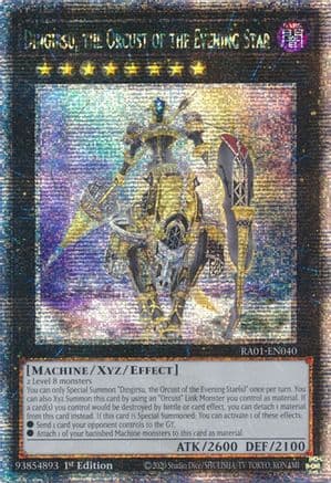 Dingirsu, the Orcust of the Evening Star (Quarter Century Secret Rare) — 25th Anniversary Rarity Collection