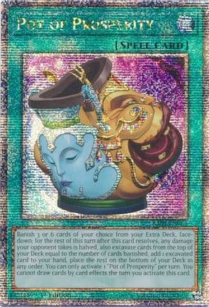 Pot of Prosperity (Quarter Century Secret Rare) — 25th Anniversary Rarity Collection