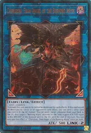 Cherubini, Ebon Angel of the Burning Abyss (PUR) — 25th Anniversary Rarity Collection