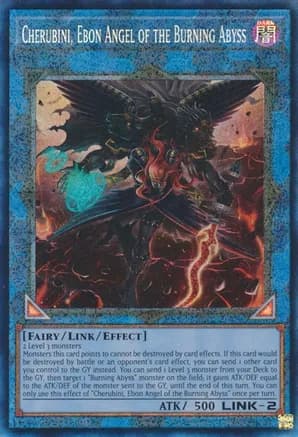 Cherubini, Ebon Angel of the Burning Abyss (PCR) — 25th Anniversary Rarity Collection