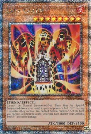 Lava Golem (Quarter Century Secret Rare) — 25th Anniversary Rarity Collection