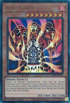 Lava Golem (PUR) — 25th Anniversary Rarity Collection