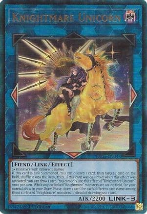 Knightmare Unicorn (Alternate Art) (PUR) — 25th Anniversary Rarity Collection