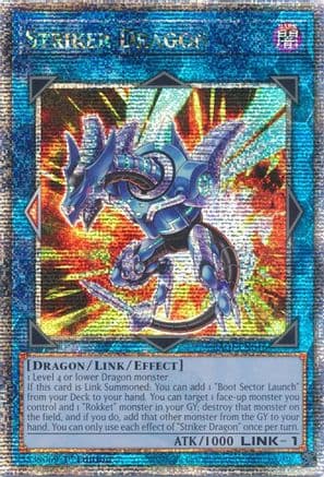 Striker Dragon (Quarter Century Secret Rare) — 25th Anniversary Rarity Collection