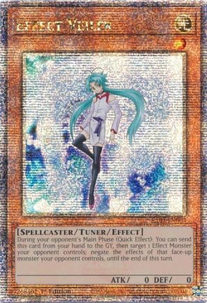 Effect Veiler (Quarter Century Secret Rare) — 25th Anniversary Rarity Collection