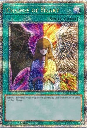 Change of Heart (Quarter Century Secret Rare) — 25th Anniversary Rarity Collection