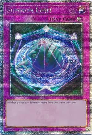 Summon Limit (Quarter Century Secret Rare) — 25th Anniversary Rarity Collection