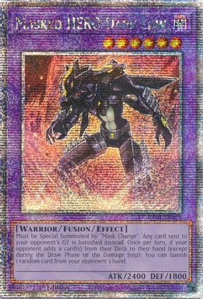Masked HERO Dark Law (Quarter Century Secret Rare) — 25th Anniversary Rarity Collection