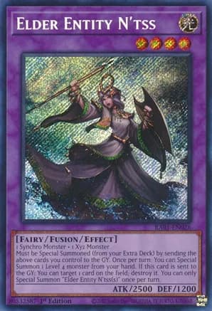 Elder Entity N'tss (Secret Rare) — 25th Anniversary Rarity Collection
