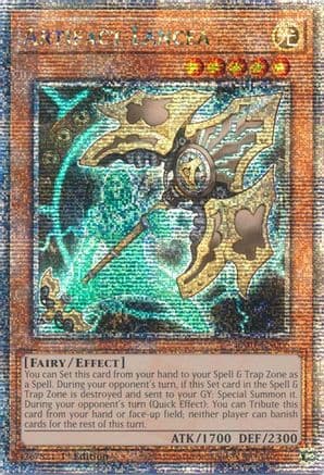 Artifact Lancea (Quarter Century Secret Rare) — 25th Anniversary Rarity Collection