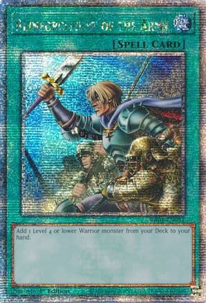 Reinforcement of the Army (Quarter Century Secret Rare) — 25th Anniversary Rarity Collection