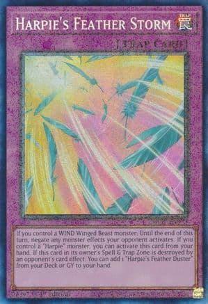 Harpie's Feather Storm (PCR) — 25th Anniversary Rarity Collection
