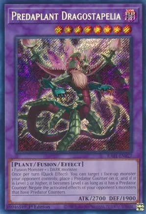 Predaplant Dragostapelia (Secret Rare) — 25th Anniversary Rarity Collection