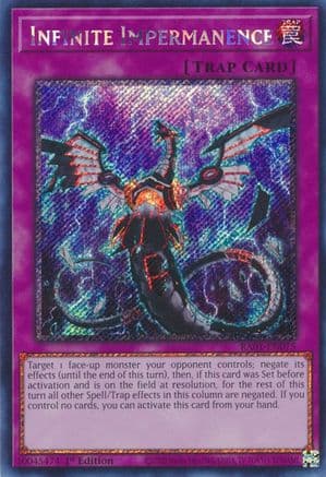 Infinite Impermanence (Platinum Secret Rare) — 25th Anniversary Rarity Collection