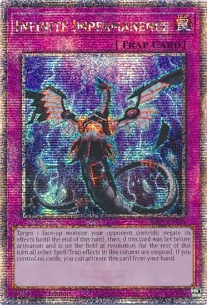 Infinite Impermanence (Quarter Century Secret Rare) — 25th Anniversary Rarity Collection