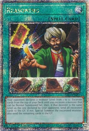 Reasoning (Quarter Century Secret Rare) — 25th Anniversary Rarity Collection