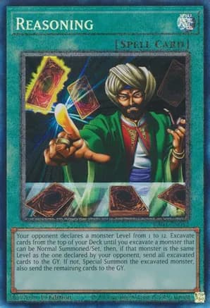 Reasoning (PCR) — 25th Anniversary Rarity Collection