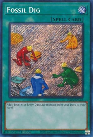 Fossil Dig (Secret Rare) — 25th Anniversary Rarity Collection