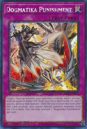 Dogmatika Punishment (Platinum Secret Rare) — 25th Anniversary Rarity Collection