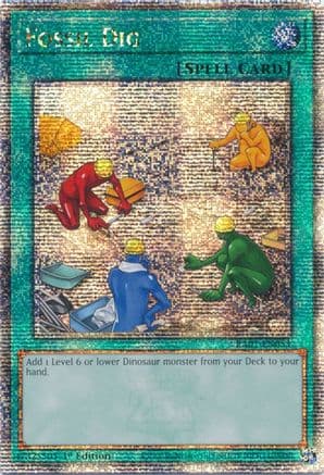 Fossil Dig (Quarter Century Secret Rare) — 25th Anniversary Rarity Collection