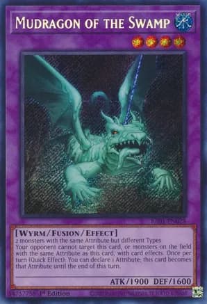 Mudragon of the Swamp (Secret Rare) — 25th Anniversary Rarity Collection