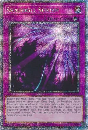 Shaddoll Schism (Quarter Century Secret Rare) — 25th Anniversary Rarity Collection