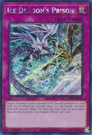 Ice Dragon's Prison (Platinum Secret Rare) — 25th Anniversary Rarity Collection