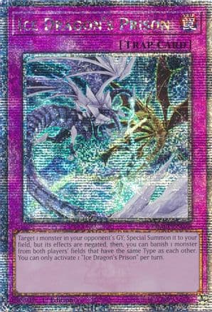 Ice Dragon's Prison (Quarter Century Secret Rare) — 25th Anniversary Rarity Collection