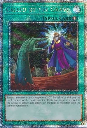 Called by the Grave (Quarter Century Secret Rare) — Yu-Gi-Oh! card