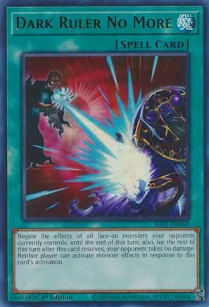 Dark Ruler No More (UR) — 25th Anniversary Rarity Collection